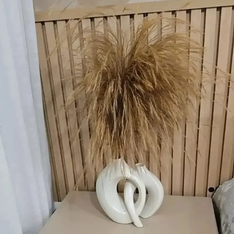 Conjunto Vaso Decorativo Abrazzo em Cerâmica — vista complementar