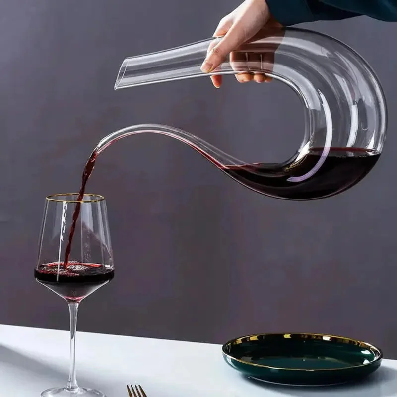Decanter de Vinho Cisne — vista complementar