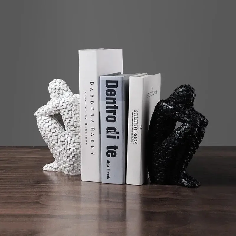 Escultura Abstrata Think — detalhe