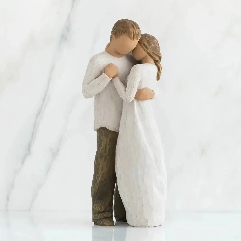 Escultura Casal — detalhe