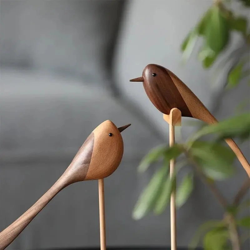 Escultura de Pássaros Volare — detalhe