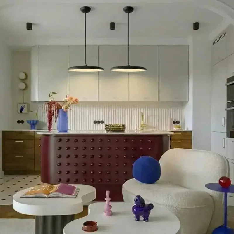 Lustre Pendente LED Moderno Design Sofisticado para Salas Elegantes — vista complementar